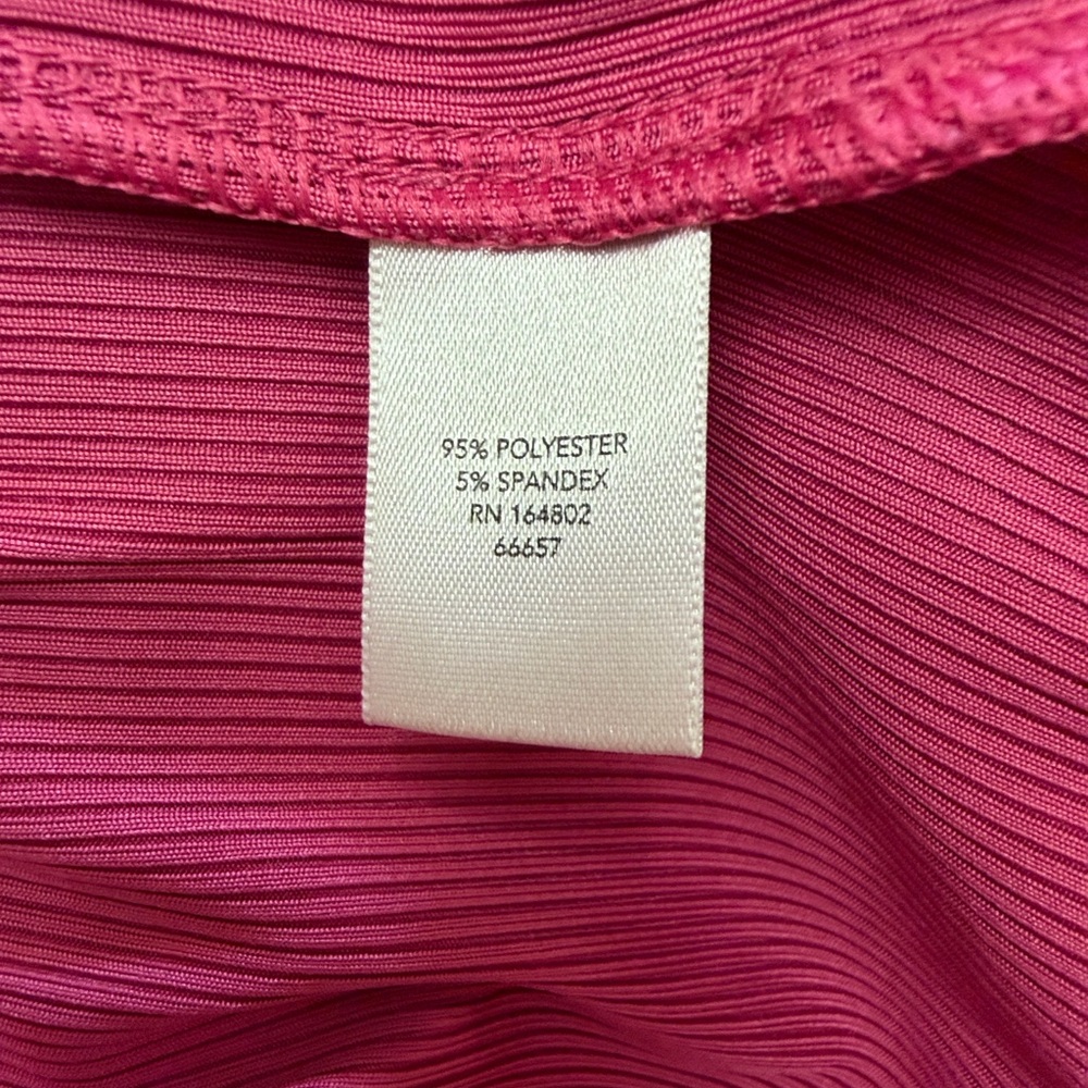 Kate & Mallory Ribbed Magenta Duster - Picture 12 of 12